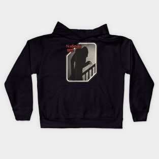 Nosferatu Up the Stairs (1922) Kids Hoodie